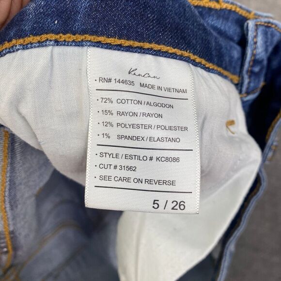 Kancan Estilo KC8086 skinny jeans size 5/26 Womens - Picture 9 of 12